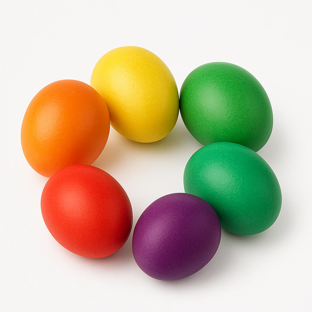 Eier gekocht
